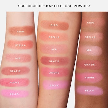 Saie Supersuede Baked Powder Blush - Grazie