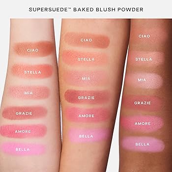 Saie Supersuede Baked Powder Blush - Grazie